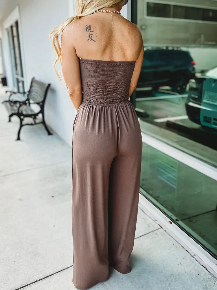 strapless jumpsuit - Sphère Plaisir