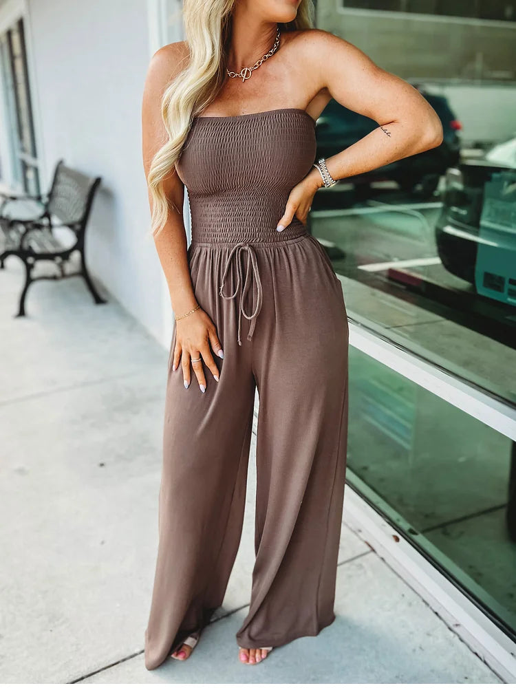 strapless jumpsuit - Sphère Plaisir 