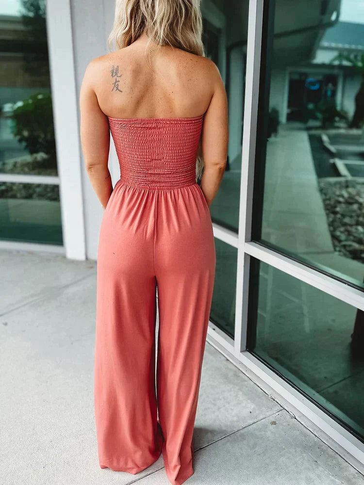 strapless jumpsuit - Sphère Plaisir 