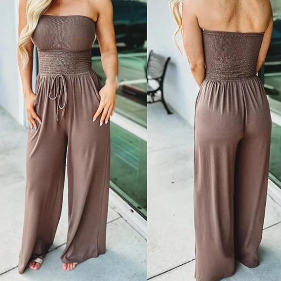 strapless jumpsuit - Sphère Plaisir 