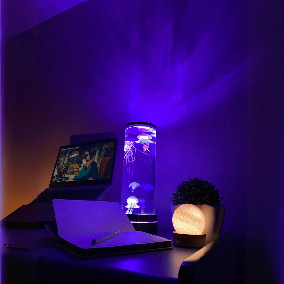 Sphere Pleasure™ | jellyfish aquarium lamp