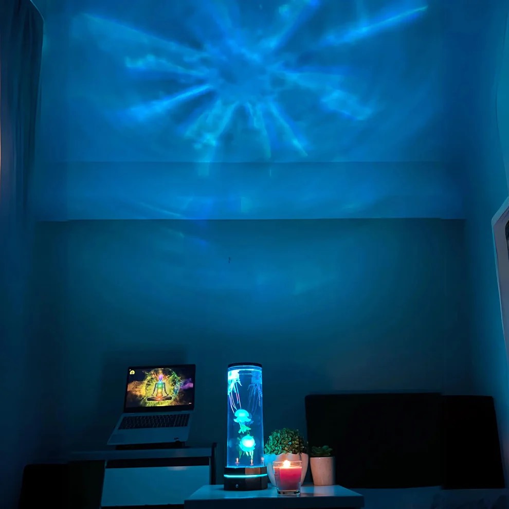 Sphere Pleasure™ | jellyfish aquarium lamp