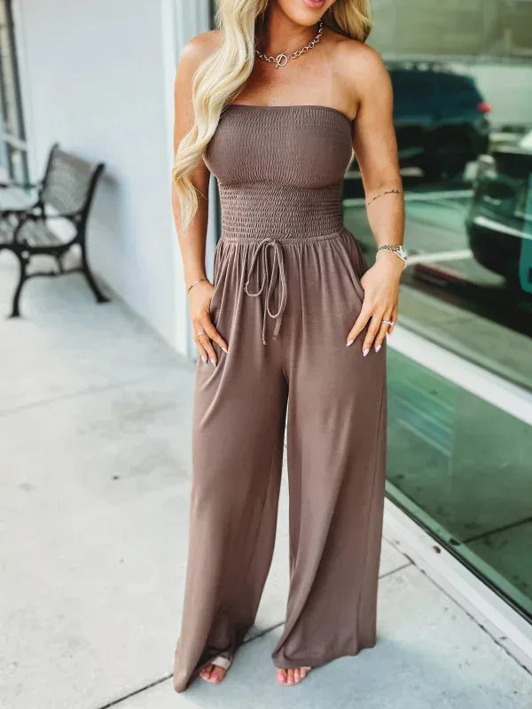 strapless jumpsuit - Sphère Plaisir 